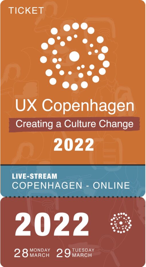 UX Copenhagen 2022 ticket