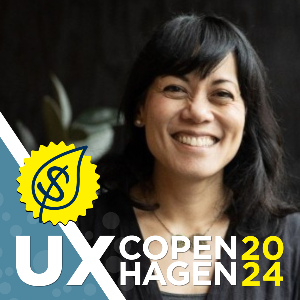 Sheryl Cababa speaking at UX Copenhagen 2024