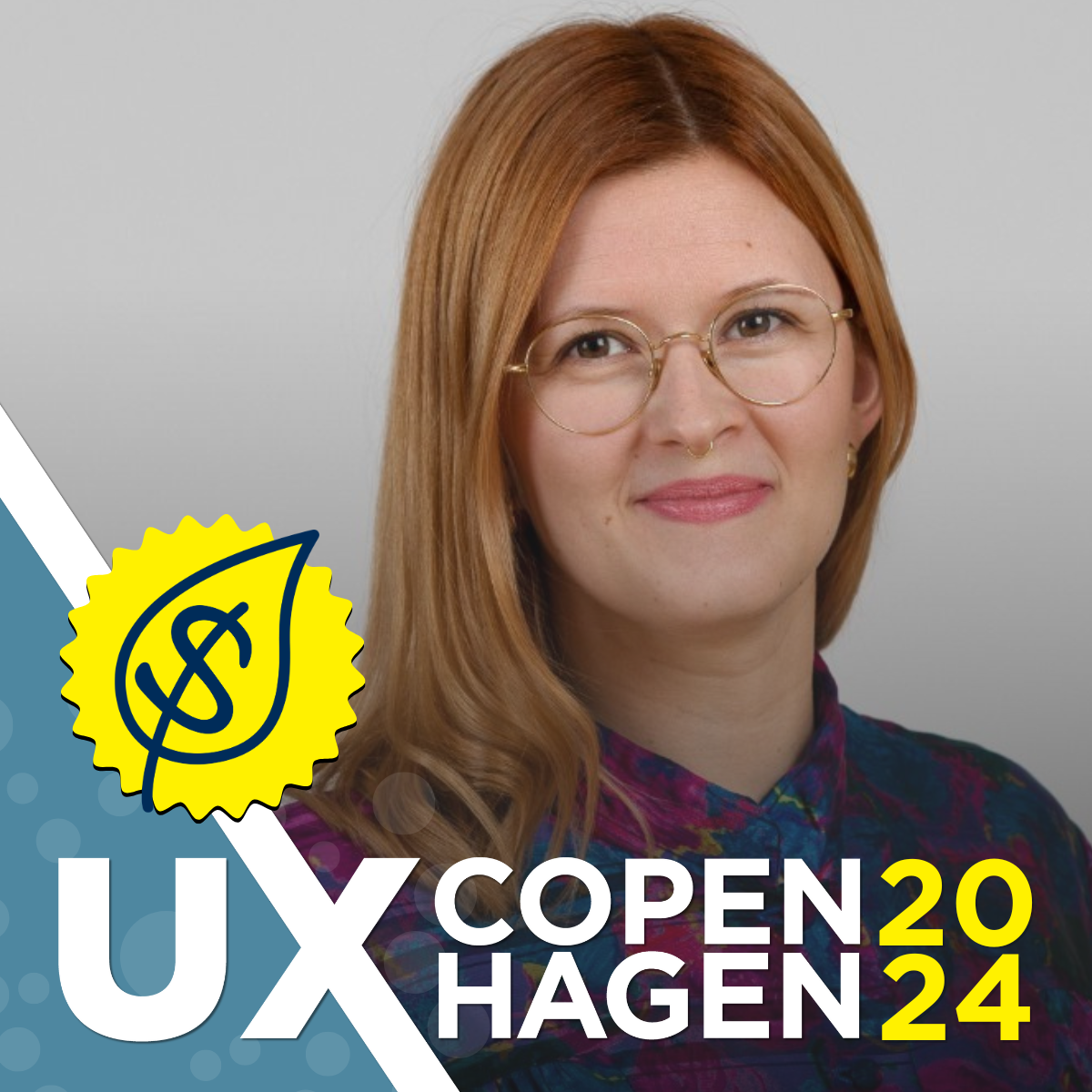 Idun Aune speaking at UX Copenhagen 2024
