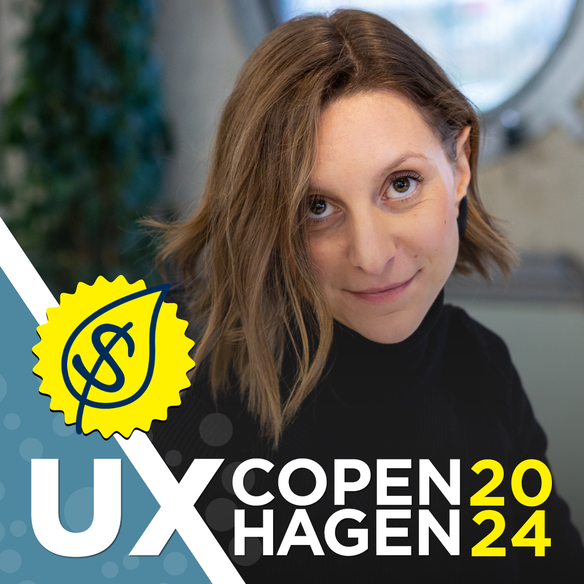 Mariagiulia Benato speaking at UX Copenhagen 2024
