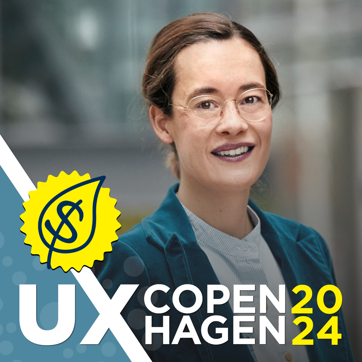 Trine Plambech speaking at UX Copenhagen 2024