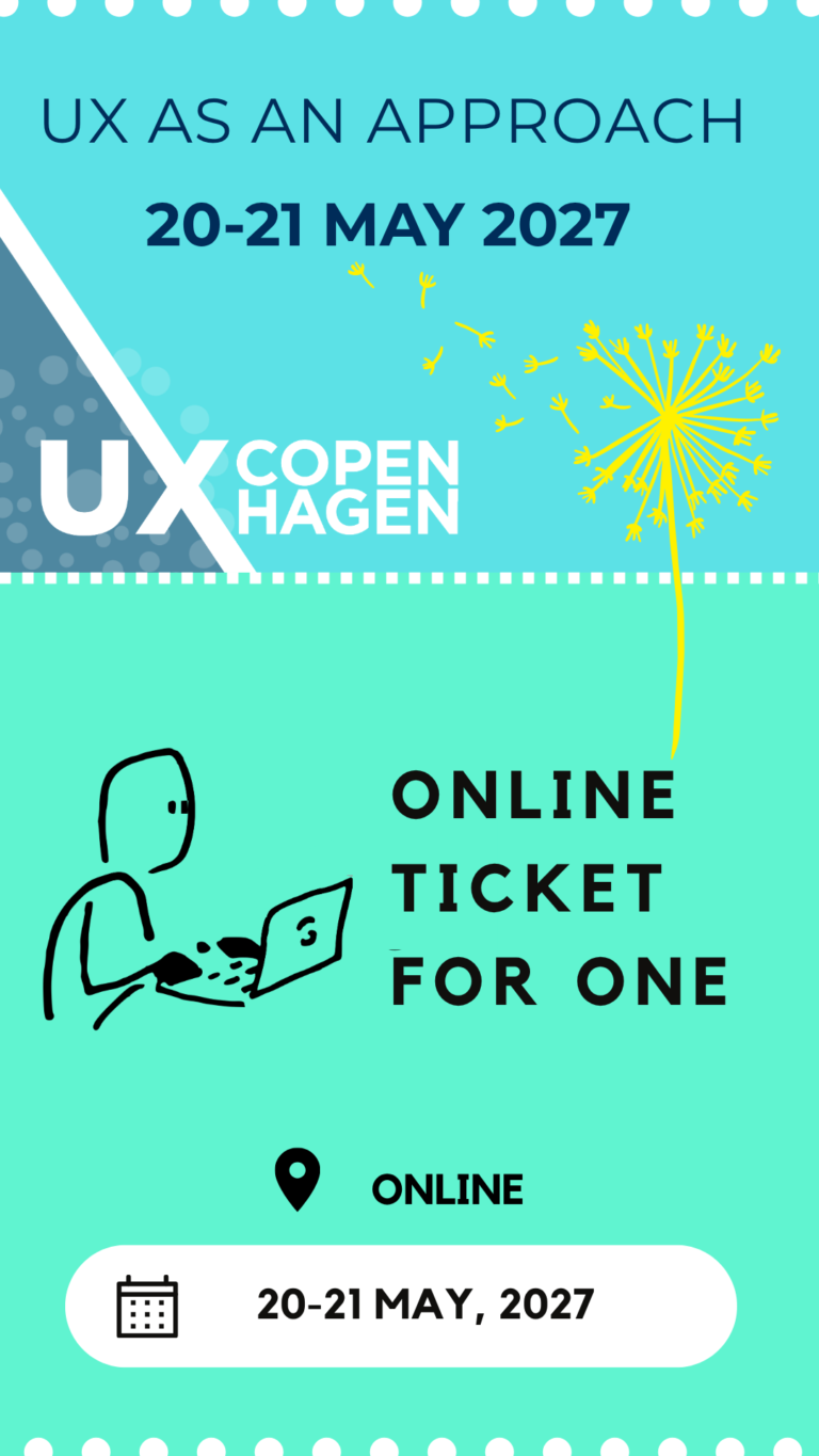 Online ticket for one
